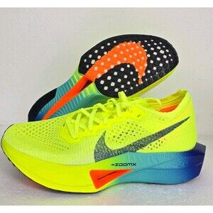 Nike ZoomX Vaporfly Next% 3 Volt Black DV4129-700 Men's Size 7 Women's 8.5 New